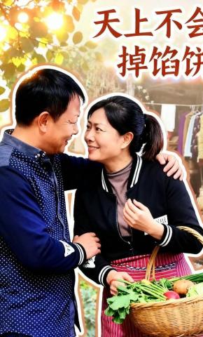 短剧《天上不会掉馅饼》海报