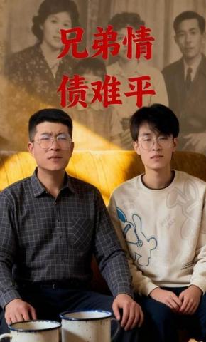 短剧《兄弟情债难平》海报