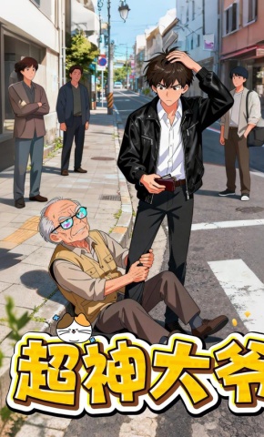 短剧《超神大爷》海报