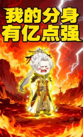 短剧《我的分身有亿点强》海报