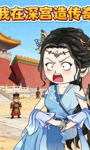 短剧《我在深宫造传奇》海报