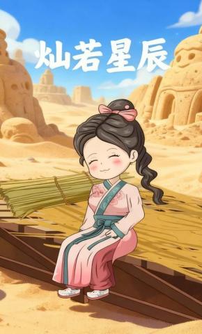 短剧《灿若星辰》海报