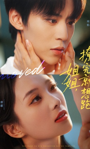 短剧《姐姐，撩完就想跑》海报