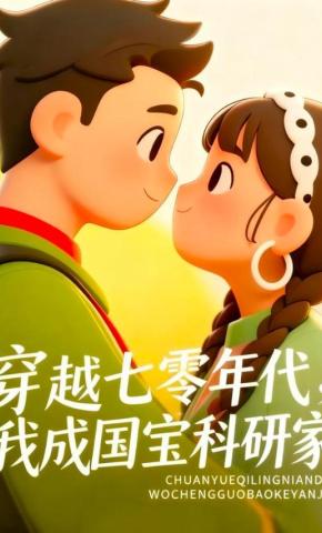 短剧《穿越七零年代，我成国宝科研家》海报