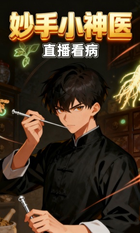 短剧《妙手小神医直播看病》海报