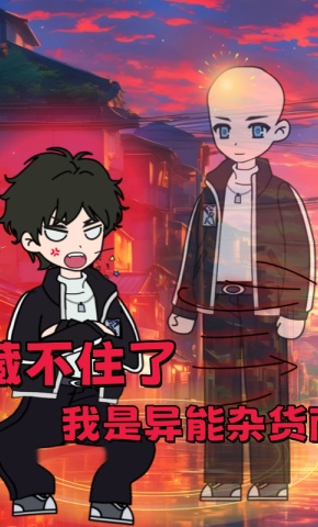 短剧《藏不住了，我是异能杂货商》海报