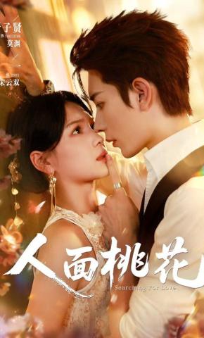 短剧《人面桃花》海报