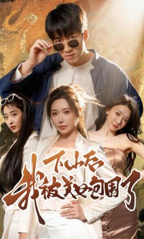 短剧《下山后我被美女包围了》海报