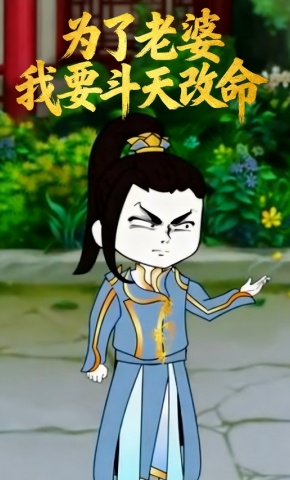 短剧《为了老婆我要斗天改命》海报