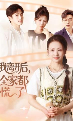 短剧《我离开后，全家都慌了》海报