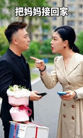 短剧《把妈妈接回家》海报