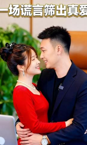 短剧《一场谎言筛出真爱》海报