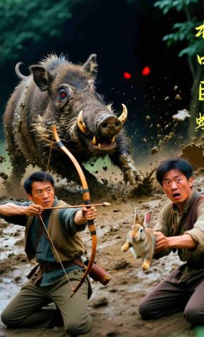 短剧《林中巨蟒》海报