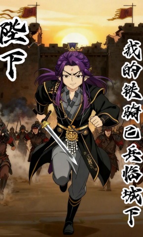 短剧《陛下，我的铁骑已兵临城下》海报