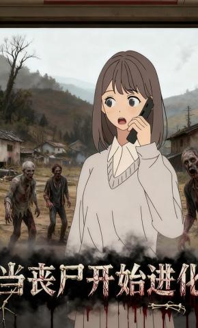 短剧《当丧尸开始进化》海报