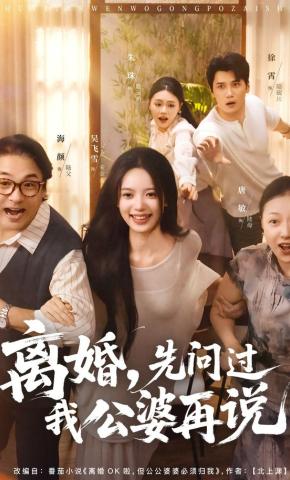 短剧《离婚，先问过我公婆再说》海报