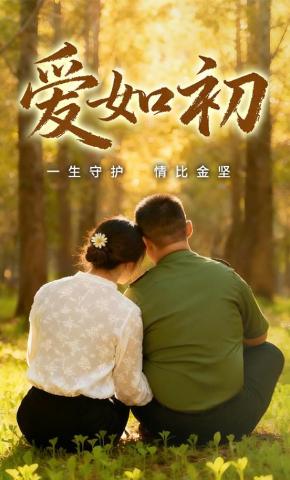 短剧《爱如初》海报