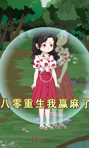 短剧《八零重生我赢麻了》海报