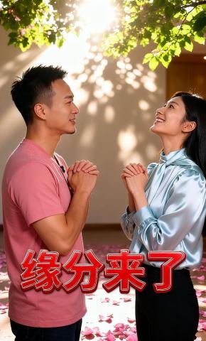 短剧缘分来了海报