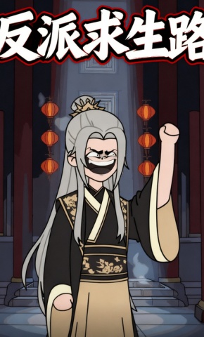 短剧《反派求生路》海报