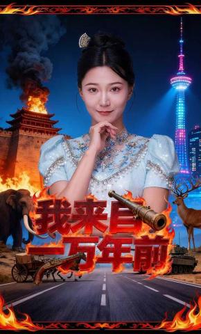短剧《我来自一万年前》海报