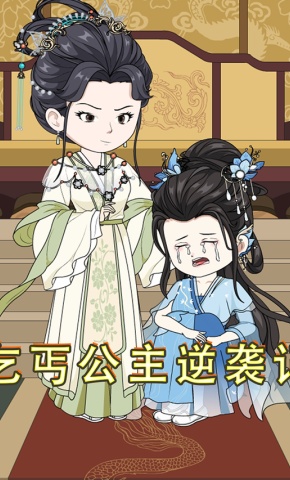 短剧《乞丐公主逆袭记》海报