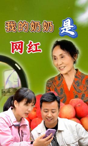 短剧《我的奶奶是网红》海报