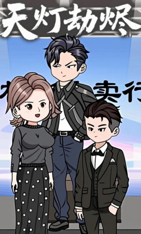 短剧《天灯劫烬》海报