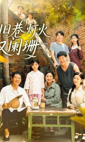 短剧《旧巷灯火又阑珊》海报