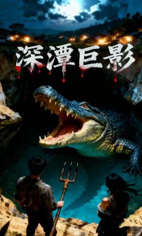 短剧深潭巨影海报