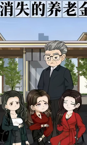 短剧《消失的养老金》海报