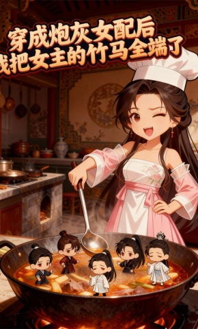 短剧《穿成炮灰女配后，我把女主的竹马全端了》海报