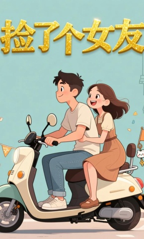 短剧《捡了个女友》海报