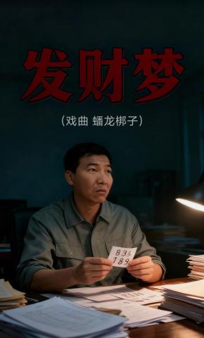 短剧发财梦（戏曲 蟠龙梆子）海报