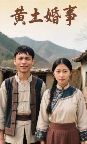 短剧《黄土婚事》海报