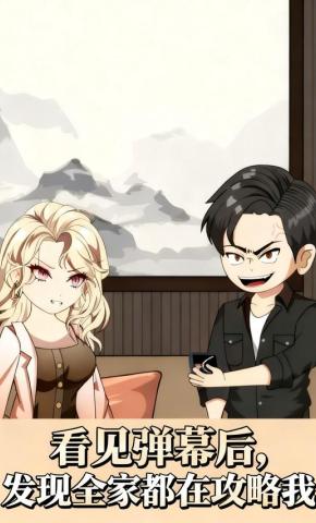 短剧《看见弹幕后，发现全家都在攻略我》海报