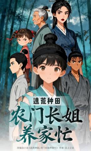 短剧《逃荒种田，农门长姐养家忙》海报