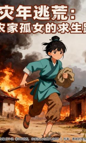 短剧《灾年逃荒：农家孤女的求生路》海报