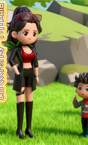 短剧《摆烂千金变形记》海报