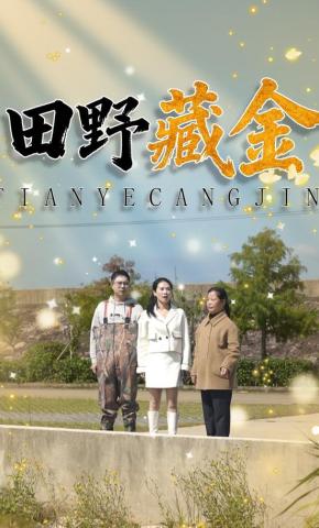 短剧田野藏金海报