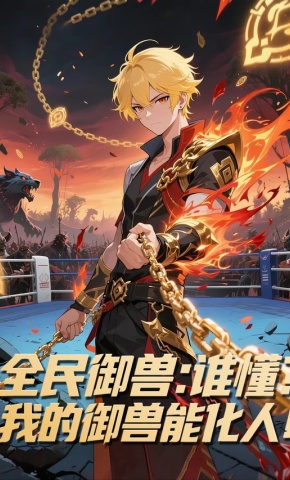 短剧《全民御兽：谁懂？我的御兽能化人！》海报