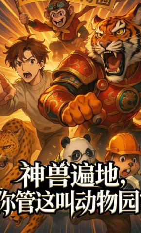 短剧《神兽遍地，你管这叫动物园？》海报