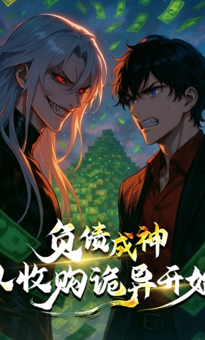 短剧《负债成神，从收购诡异开始》海报