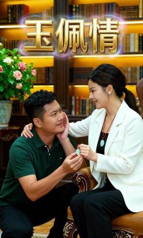 短剧玉佩情海报