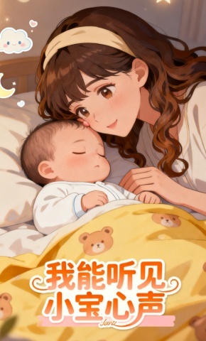 短剧《我能听见小宝心声》海报