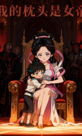 短剧《我的枕头是女帝》海报