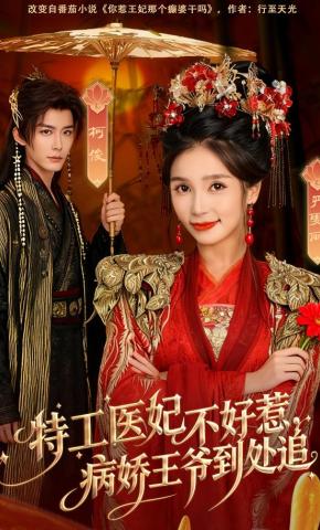 短剧《特工医妃不好惹，病娇王爷到处追》海报