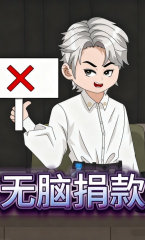 短剧《无脑捐款》海报