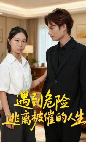 短剧《遇到危险逃离被催的人生》海报