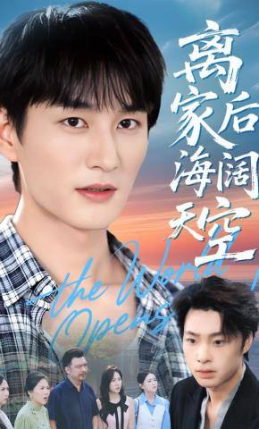 短剧《离家后海阔天空》海报